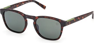 Timberland TB00007 Polarized 56R Mens Sunglasses Tortoiseshell Size 52
