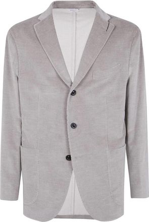 Boglioli Corduroy Sportjas - Heren - Blazers - Grijs - XL - Leer - Jassen