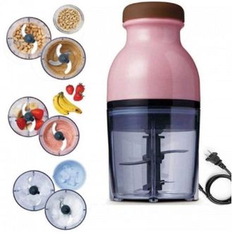 Trade Shop Trade Shop - Multi Cutter Tritatutto Multifunzionale 200 Watt Con Contenitore Da 300 Ml Q-t37