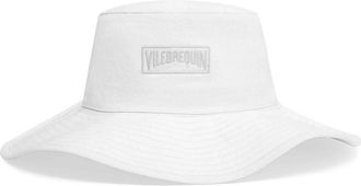 Vilebrequin Large Bucket Hat Solid - Dames - Hoeden - Wit - ONE Size - Katoen - Accessoires
