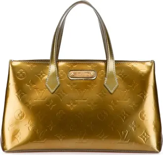 Louis Vuitton 2009 Monogram Vernis Wilshire PM handbag - Gold