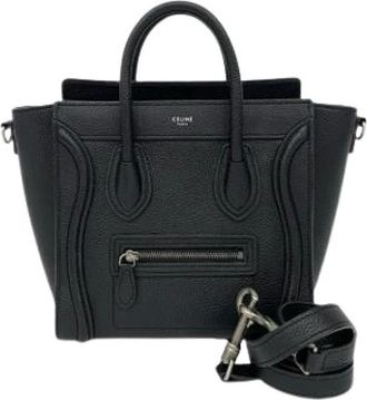 Celine Pre-owned Mini Bags, female, Black, Size: ONE SIZE Pre-owned Vintage Mini Bag