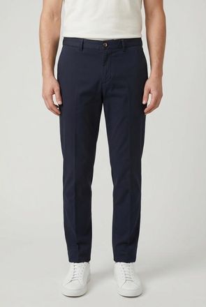 Brunello Cucinelli Dark Blue Slim Fit Trousers, Brand Size 54 (US Size 38)