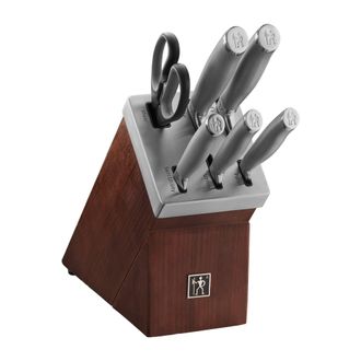 J.A. Henckels International Modernist 7-pc Self-Sharpening Knife Block Set