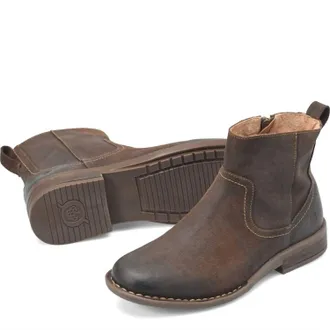 Born Mens Reed Boot In Brown Wood