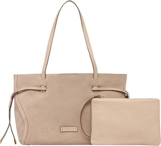 Gianni Chiarini Tassen, Dames, Beige, ONE Size, Leer, Violette Tote