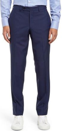 Ted Baker Jefferson Wool Dress Pants in Blue at Nordstrom Rack, Size 30 X R