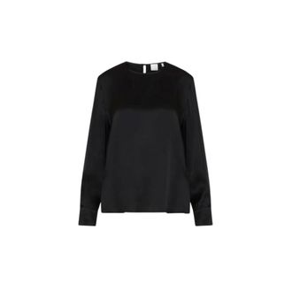 Marella Overhemden, Dames, Zwart, L, Marella - Tops