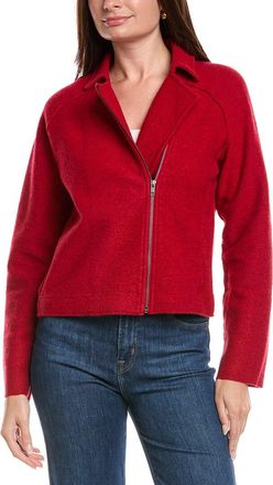 Eileen Fisher Eileen Fisher Petite Wool Moto Jacket