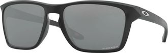 Oakley Matte Zwarte Zonnebril met Prizm Black - Heren - Zonnebrillen - Zwart - 57 MM - Accessoires