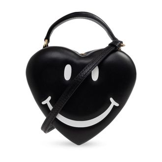 Moschino Handbags, female, Black, Size: ONE SIZE Love Me Handbag