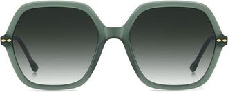 Isabel Marant IM 0206/G/S Asian Fit 1ED/9K Womens Sunglasses Green Size 56