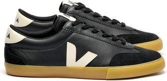 Veja Volley O.t. Leather - Dames - Sneakers - Zwart - 38 EU - Katoen - Schoenen