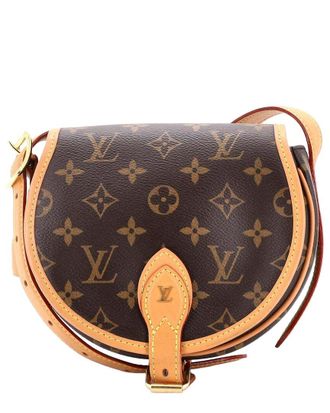 Louis Vuitton Brown Monogram Canvas Tambourin Nm (Authentic Pre-Loved)