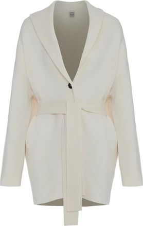 Toteme Dames, Truien, Wit, Maat: XS Wol