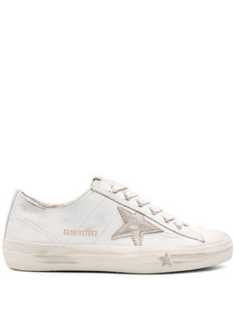 Golden Goose V-Star 2 leather sneakers - Blue