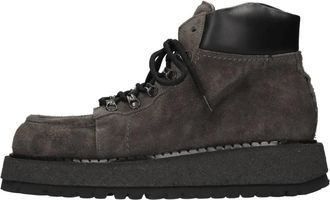 The Antipode abra-260vgrigio-AI26 - Heren - Veterlaarzen - Grijs - 40 EU - Leer - Schoenen