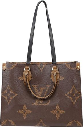Louis Vuitton Brown Canvas On The Go MM