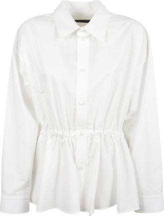 Balenciaga Overhemden, Dames, Wit, S, Katoen, Balenciaga Shirts Wit