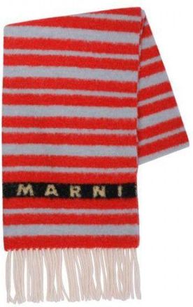 Marni Striped Alpaca Wool Scarf