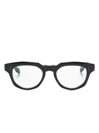 Dita Eyewear Radihacker bril met rond montuur - Zwart