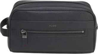 HUGO BOSS Quantic - Heren - Toilettassen - Zwart - ONE Size - Polyester - Tassen