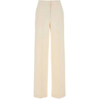 Max Mara Wide Trousers, female, White, Size: XS Pantaloni Weekend
