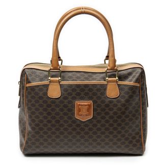 Celine Vintage Small Slip Pocket Boston handtas