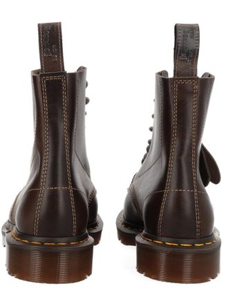 Dr. Martens Calf Leather Boots - Brown