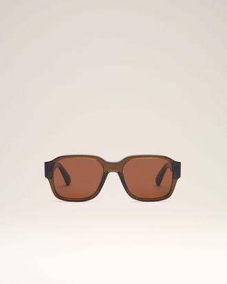 Ami Brown 75006 Sunglasses Grey - OS - Unisex
