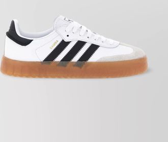 adidas leather sambae low-top sneakers