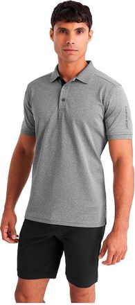 Calvin Klein Mens Club Golf Polo Shirt - Grey Marl - XXXL