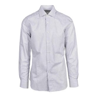 Xacus Tailor Fit Shirt - Heren - Zakelijke Overhemden - Grijs - M - Katoen - Overhemden