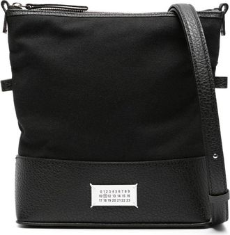 Maison Margiela 5AC crossbody bag - women - Cotton/Calf Leather - One Size - Black