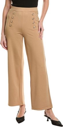Ellen Tracy Wide Leg Sailor Pant