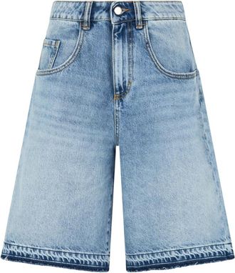 Icon Denim Los Angeles Denim Bermuda Shorts - Dames - Denim shorts - Blauw - W29 - Denim - Korte Broeken
