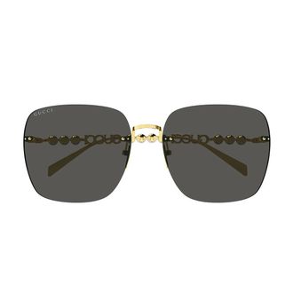Gucci Sunglasses Gg1923 Sa 001 Gold/Gray Women