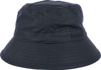 Barbour Wax Bucket Hat - Navy M