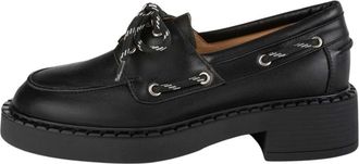 L37 Stijlvolle Stardust Schoenen - Dames - Bootschoenen - Zwart - 41 EU - Schoenen