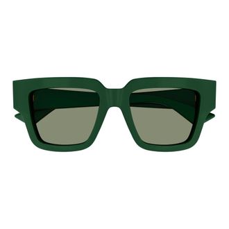 Bottega Veneta Accessoires, Dames, Groen, ONE Size, Nylon, New Classic Zonnebril