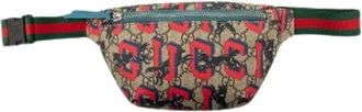 Gucci Pre-owned Belt Bag - Dames - Vintage Heuptassen - Beige - ONE Size - Leer - Vintage
