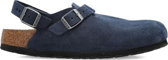 Birkenstock Clogs Lutry Premium con fibbia - Blu