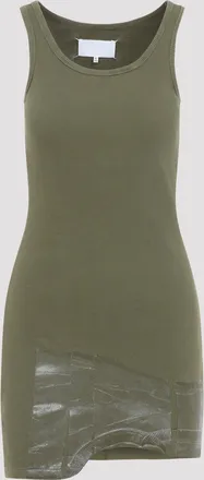 Maison Margiela katoenen mini-jurk
