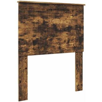 vidaXL Headboard with Headboard Smoked Oak 80 cm Engineered wood vidaXL