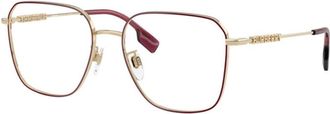 Burberry Ladies Black Square Eyeglass Frames BE1382D 1357