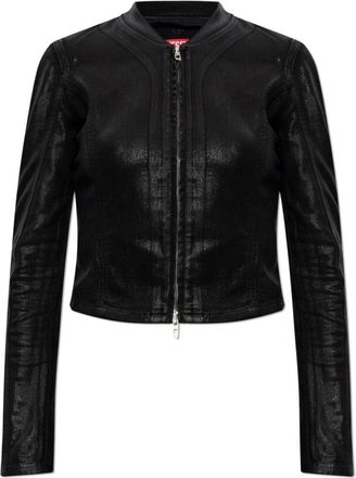 Diesel De-Gary-D Jogg Top - Dames - Zomerjassen - Zwart - M - Katoen - Jassen