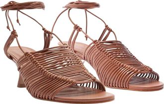 Farm Rio Farm Rio Macrame Leather Sandal