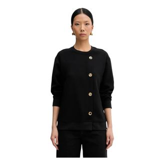 Karl Lagerfeld Hoodies & sweatvesten, Dames, Zwart, S, Polyester, Daily Sweatshirt