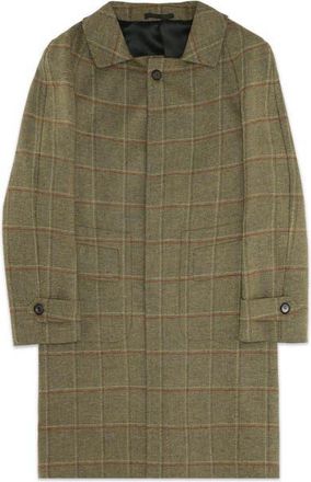 Fortela Classic Plaid Wool Coat in Multicolor at Nordstrom, Size 52 Eu