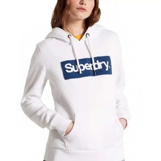 Superdry Dames, Sweatshirts & Hoodies, Wit, Maat: XS